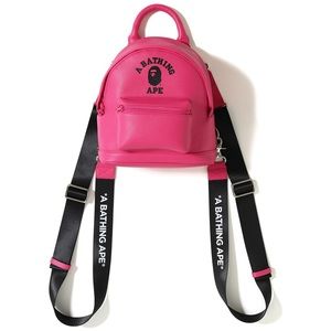 *A Bathing Ape mini leather backpack